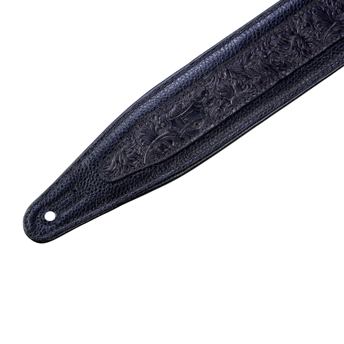 Levy's Leathers M317FG-BLK Florentine Series Leather Guitar Strap - Black