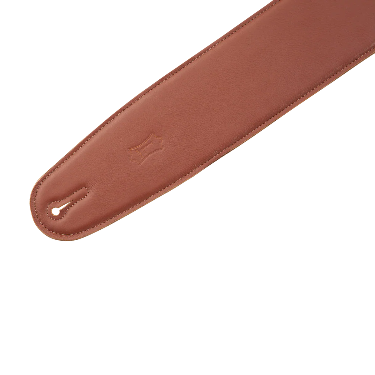 Levy's Leathers M4GF-TAN Genuine Garment Leather Bass Guitar Strap - Tan