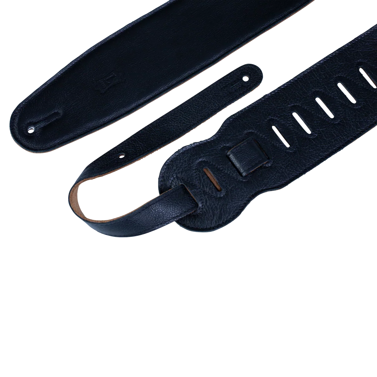 Levy's Leathers M4GF-XL-BLK Guitar Strap - Black Garment