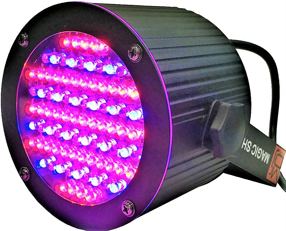 MR DJ MAGICSHOT 86 RGB Par LED DMX Controlled Sound Activated Auto Play Color Change Stage Disco Lighting