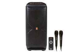 Load image into Gallery viewer, 2 MR DJ MEMPHIS Dual 15” Powered Bluetooth DJ Speaker 6000W Active PA System