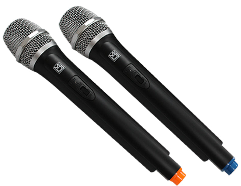 2 MR DJ MICVHF-8500 4 Channel Handheld Wireless Microphone PA/DJ/KTV/Karaoke