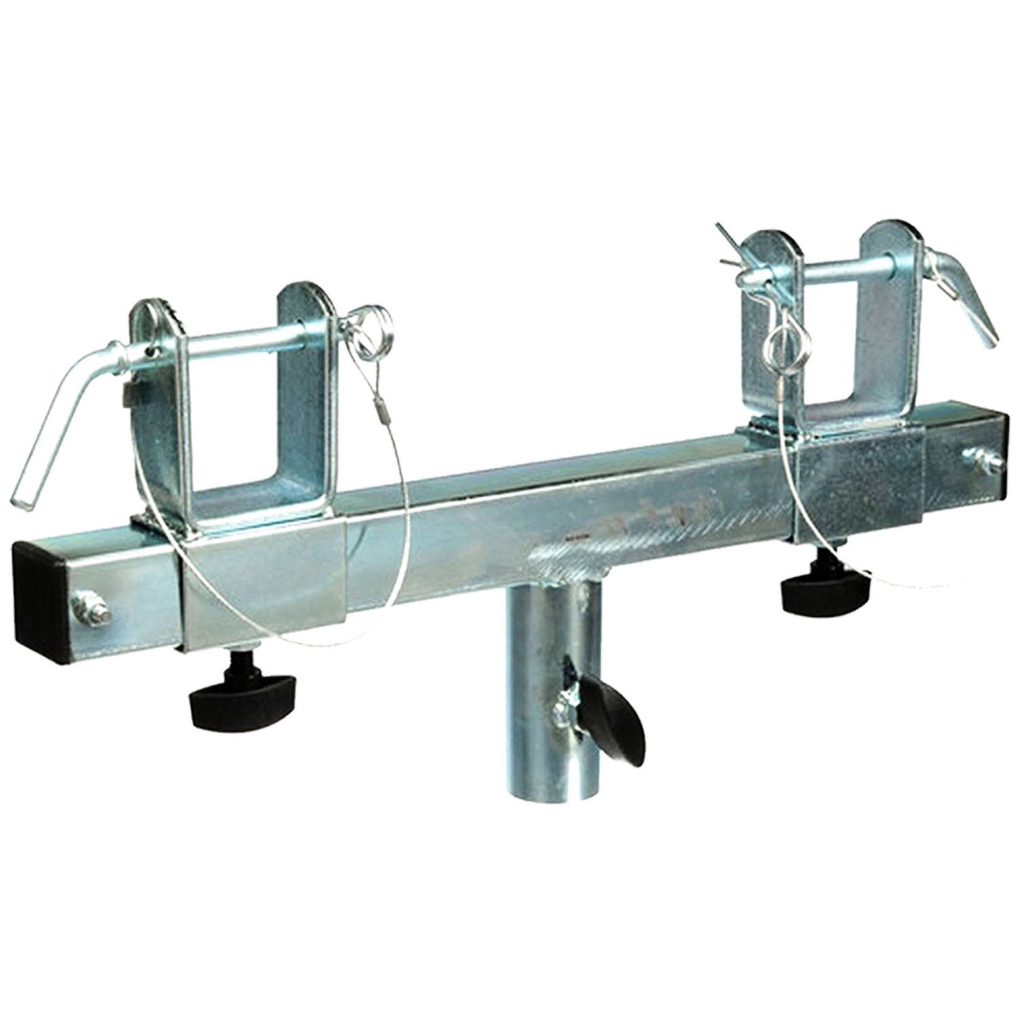 2 MR TRUSS Universal Chrome T-Adapter Triangle/Square Truss Adapter Bracket Tripod Crank Light Stand Bar