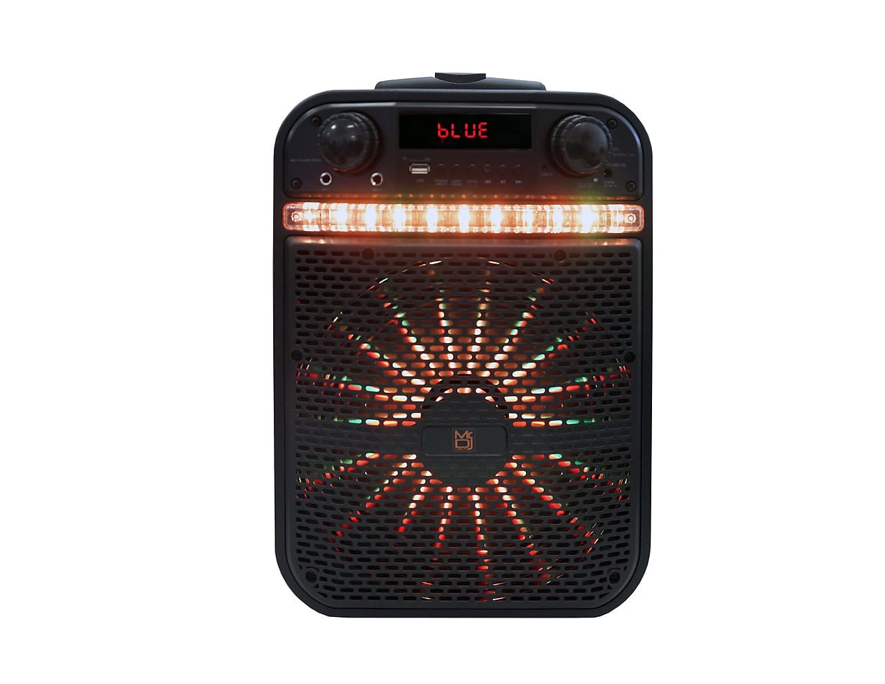 2 MR DJ AXL 10" Bluetooth Portable Speaker Bluetooth Rechargeable App Control