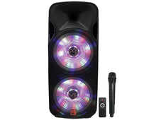 Load image into Gallery viewer, Mr. Dj LETS JUMP 3-Way dual 15â€ portable Active full range speaker, 5000 Watts P.M.P.O
