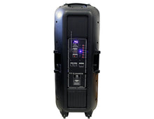 Load image into Gallery viewer, Mr. Dj LETS JUMP 3-Way dual 15â€ portable Active full range speaker, 5000 Watts P.M.P.O