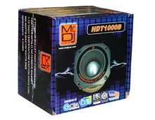 Load image into Gallery viewer, Mr Dj HDT1000B 4-Inch 4" Titanium Bullet High Compression Tweeter Black