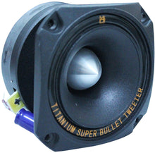 Load image into Gallery viewer, MR DJ HDT700B 3.5" Titanium Bullet High Compression Tweeter 10 Oz Ferrite Magnet