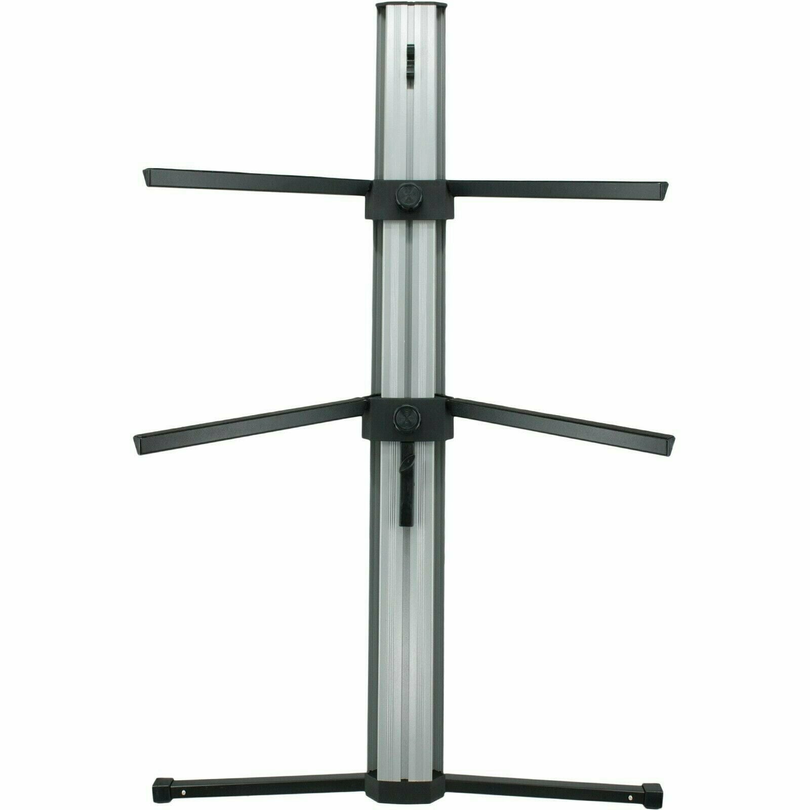 mr-dj-2-tier-column-keyboard-stand-with-mic-mount