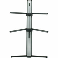 mr-dj-2-tier-column-keyboard-stand-with-mic-mount