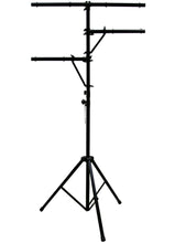 Load image into Gallery viewer, MR DJ LS-360 Heavy-Duty DJ Light Stand w/ Two Fixture Arms &amp; T-Bar