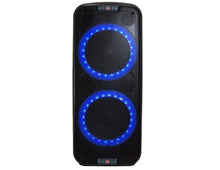 Load image into Gallery viewer, MR DJ PBX6500S PROFESSIONAL DUAL 15 INCH PASSIVE 3500 WATTS PA/DJ ABS CABINET
