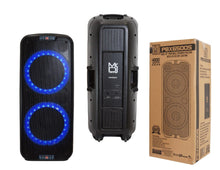 Load image into Gallery viewer, MR DJ PBX6500S PROFESSIONAL DUAL 15 INCH PASSIVE 3500 WATTS PA/DJ ABS CABINET