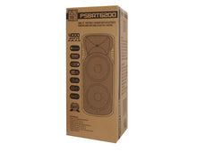 Load image into Gallery viewer, MR DJ PSBAT6200 Dual 15&quot; 4000W Power 3 Way Party Speaker Bluetooth &amp; Rechargeable Battery