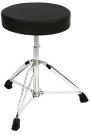 MR DJ ST500 Double Braced Drum Throne Stool Padded Seat