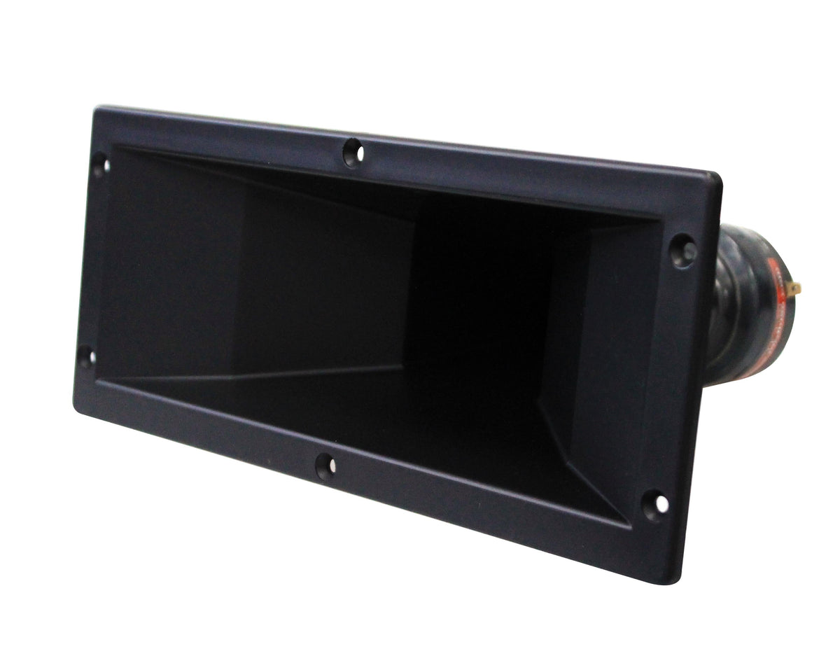 MR DJ TE-180 4"x10" 300W PRO Audio PA/DJ Wide Screw-ON Type Compression Horn Piezo Tweeter