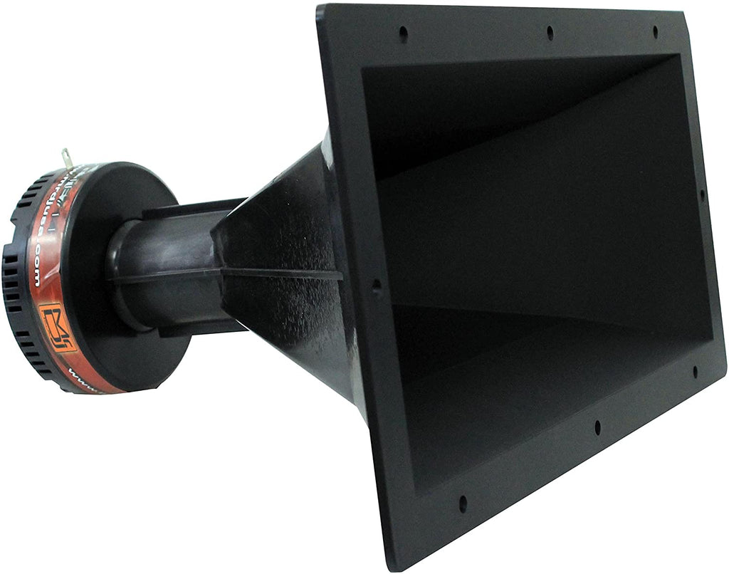 MR DJ TE-515 5"x15" 300W PRO Audio PA/DJ Wide Screw-ON Type PIEZO Compression Horn Tweeter