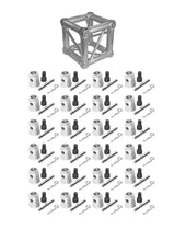 Load image into Gallery viewer, MR Truss TJB6W Universal Corner Junction Block Box 1Way-6Way with 24 Half Conical Couplers for 6Way Installation