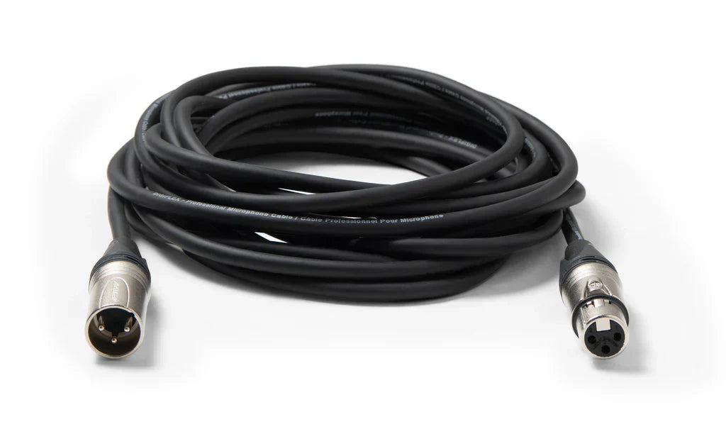 2 MR DJ CXMXF12 12' XLR Male to XLR Female Microphone Balanced Instrumental Dj XLR Interconnect Cable