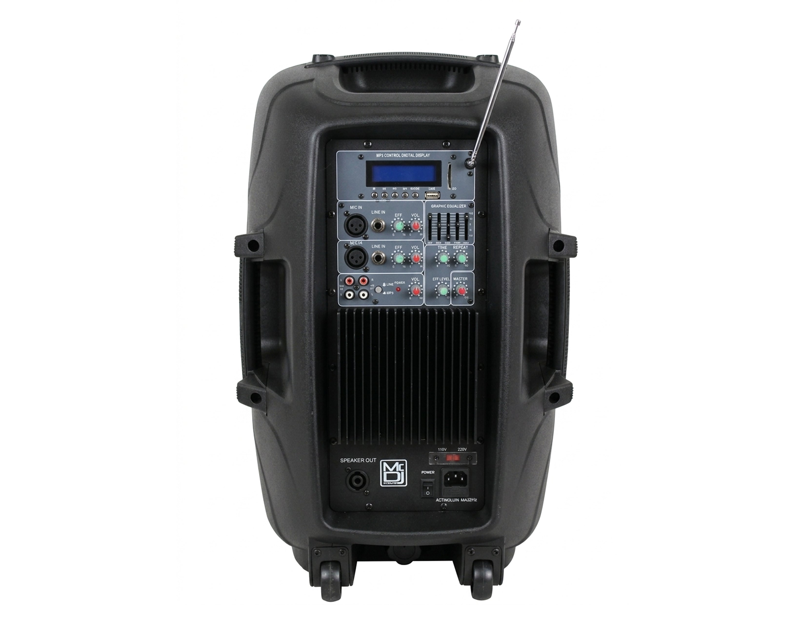 MR DJ PBX2109MP3 1600W 12