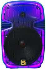 Load image into Gallery viewer, MR DJ PL12FLAME 12&quot; Portable Translucent Bluetooth DJ PA Karaoke Active Powered Party Speaker