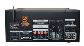 MR DJ PMX9800 5000W PA DJ Audio Mixer Powered Soundboard EQ DSP Bluetooth FM