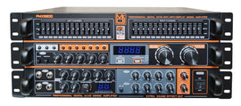 MR DJ PMX9800 5000W PA DJ Audio Mixer Powered Soundboard EQ DSP Bluetooth FM
