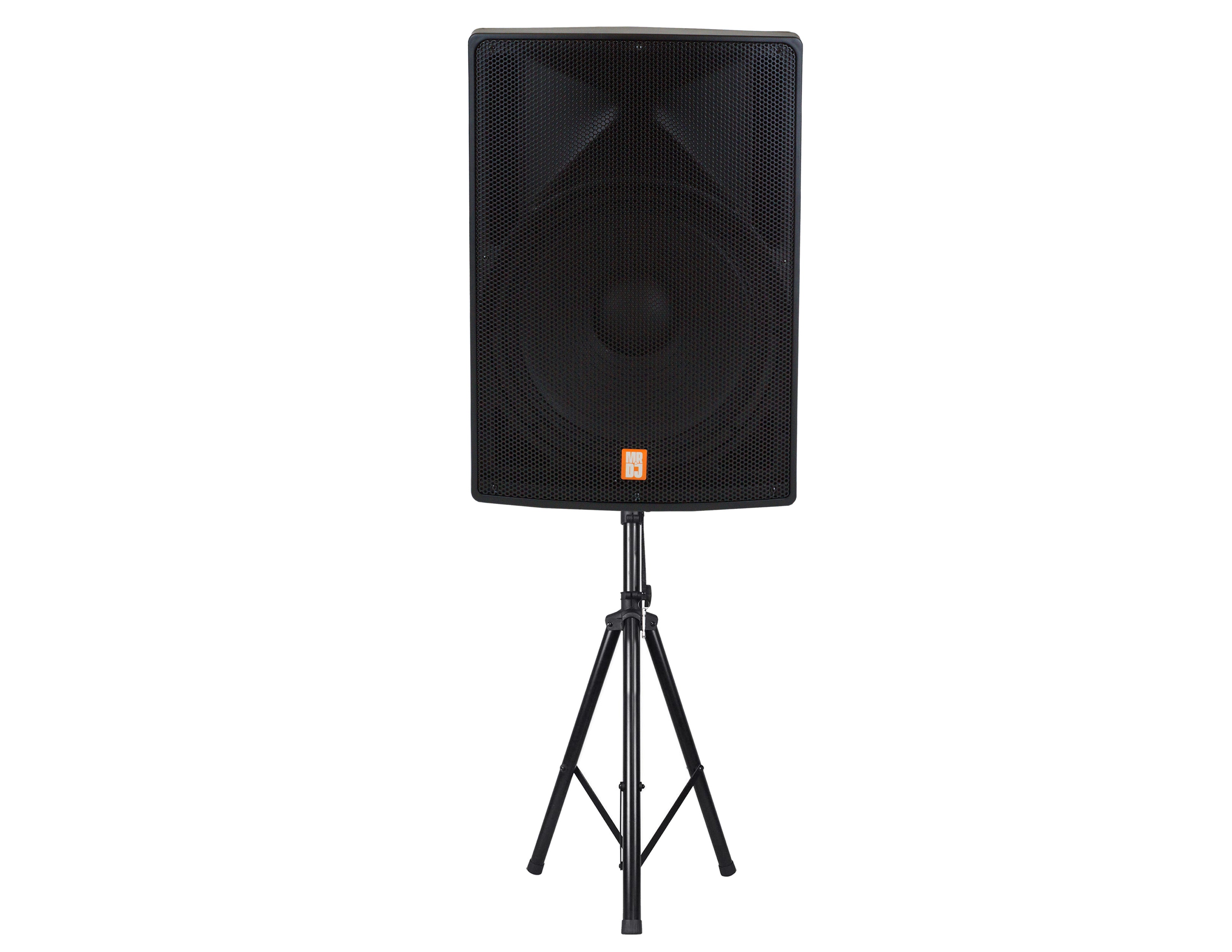 MR DJ PRO118S-B Powerful PRO PA DJ Single 18" Passive Speaker + Stand