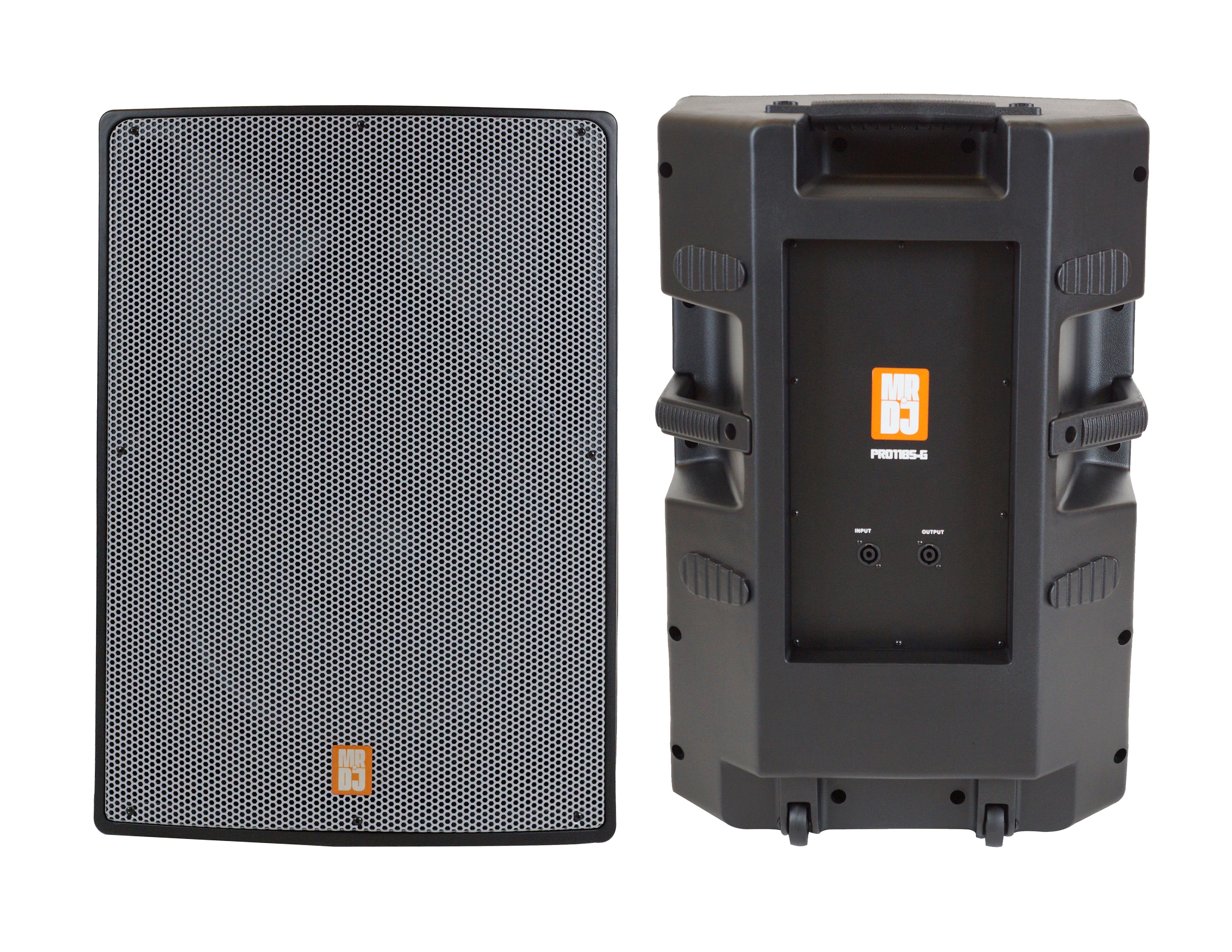 2 MR DJ PRO118S-G Powerful PRO PA DJ Single 18" Passive Speaker + Stand