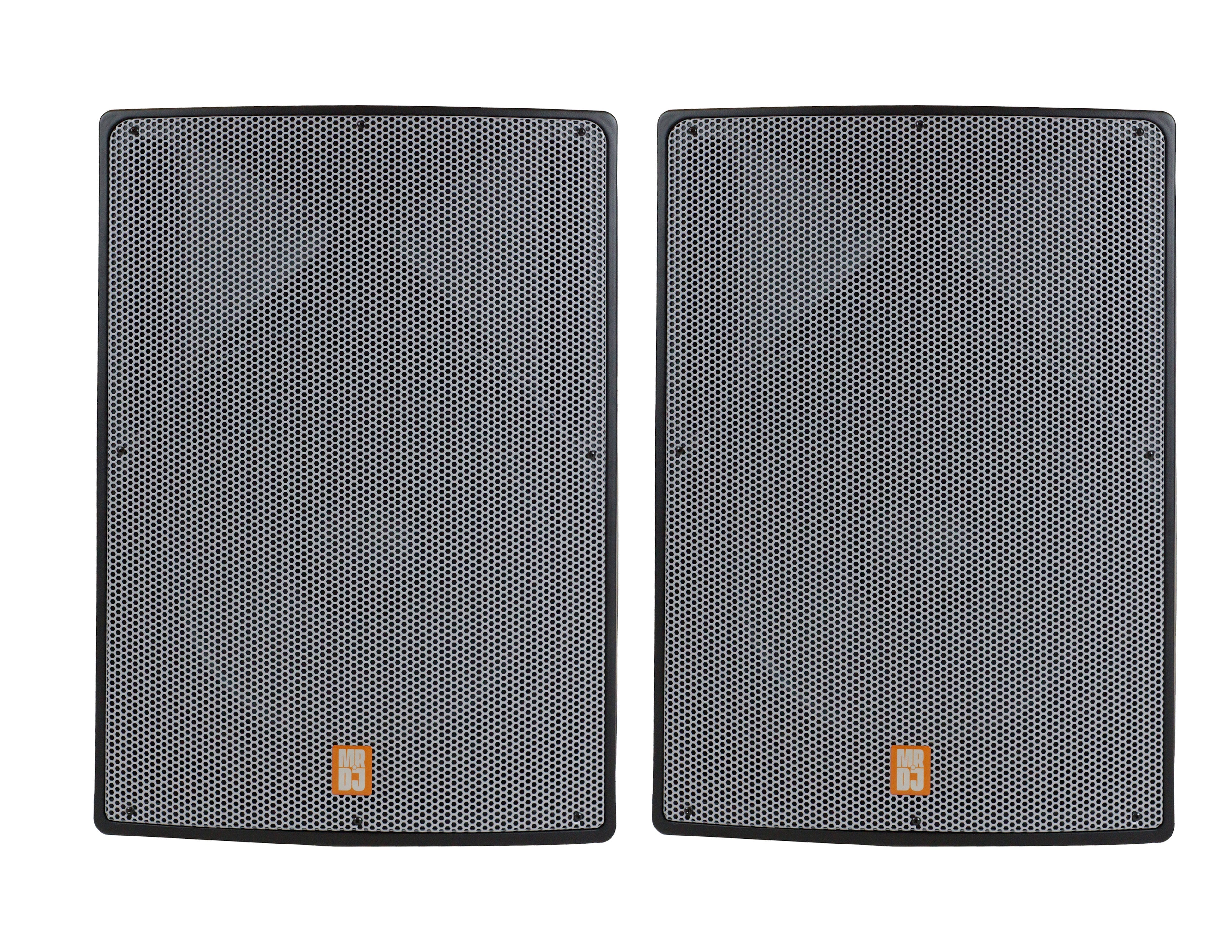 2 MR DJ PRO118S-G Powerful PRO PA DJ Single 18" Passive Speaker + Stand