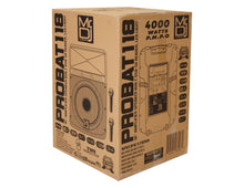 Load image into Gallery viewer, MR DJ PROBAT118 18&quot; PRO PA DJ 4000 Watts Active Rechargeable Portable Speaker