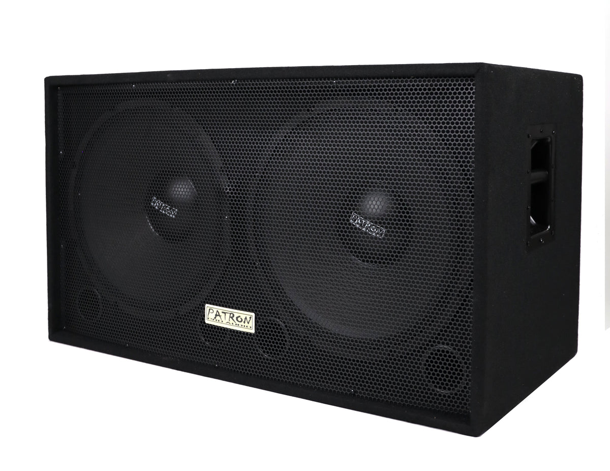 MR DJ Patron PROSUB12000 PRO PA DJ Dual 18 Inch Passive Subwoofer 12000 Watts Max