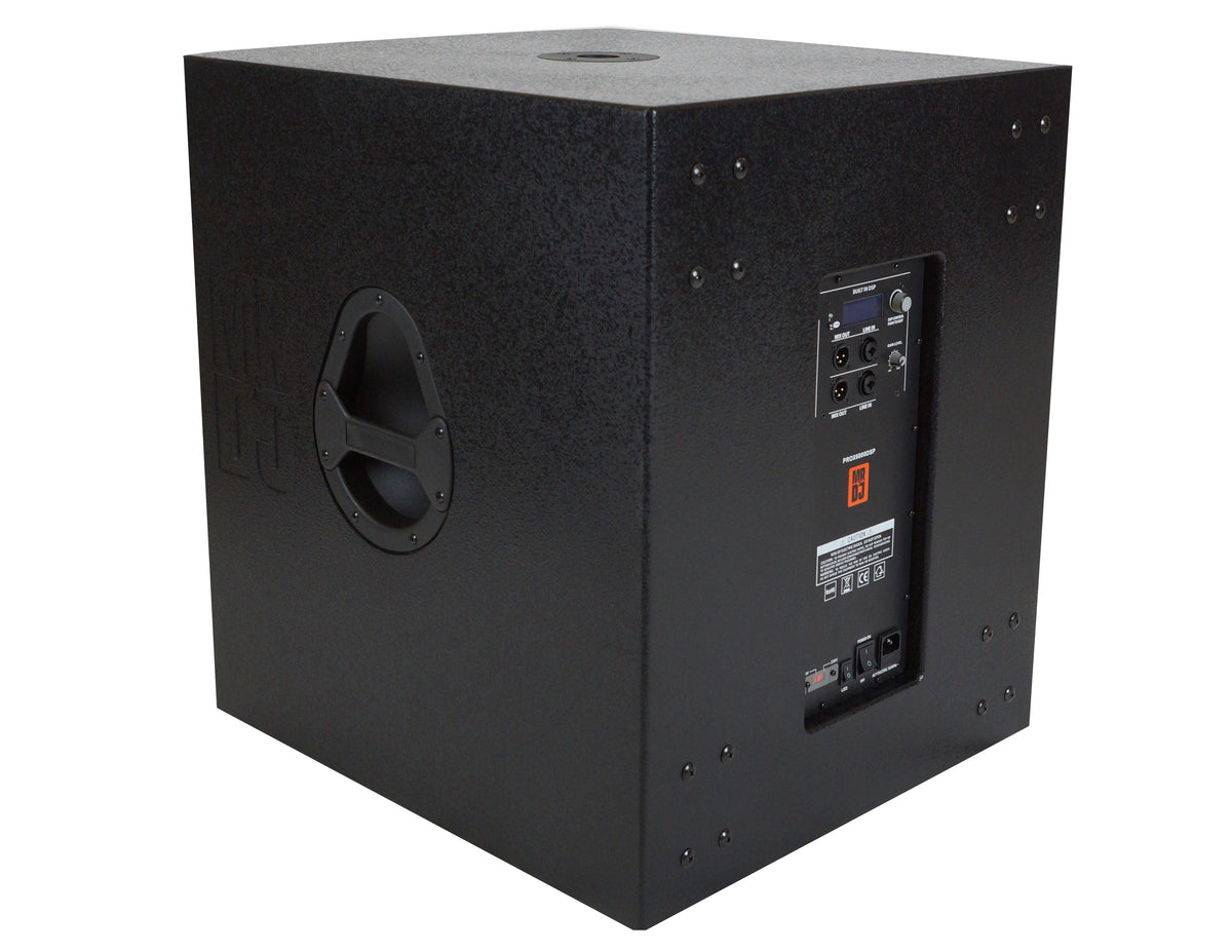MR DJ PROX6000DSP 18" Active Powered DSP Enhanced Subwoofer 6000 Watts