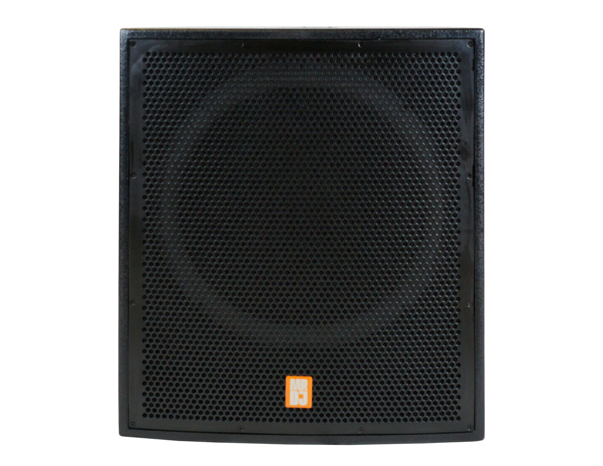 MR DJ PROX6000DSP 18" Active Powered DSP Enhanced Subwoofer 6000 Watts