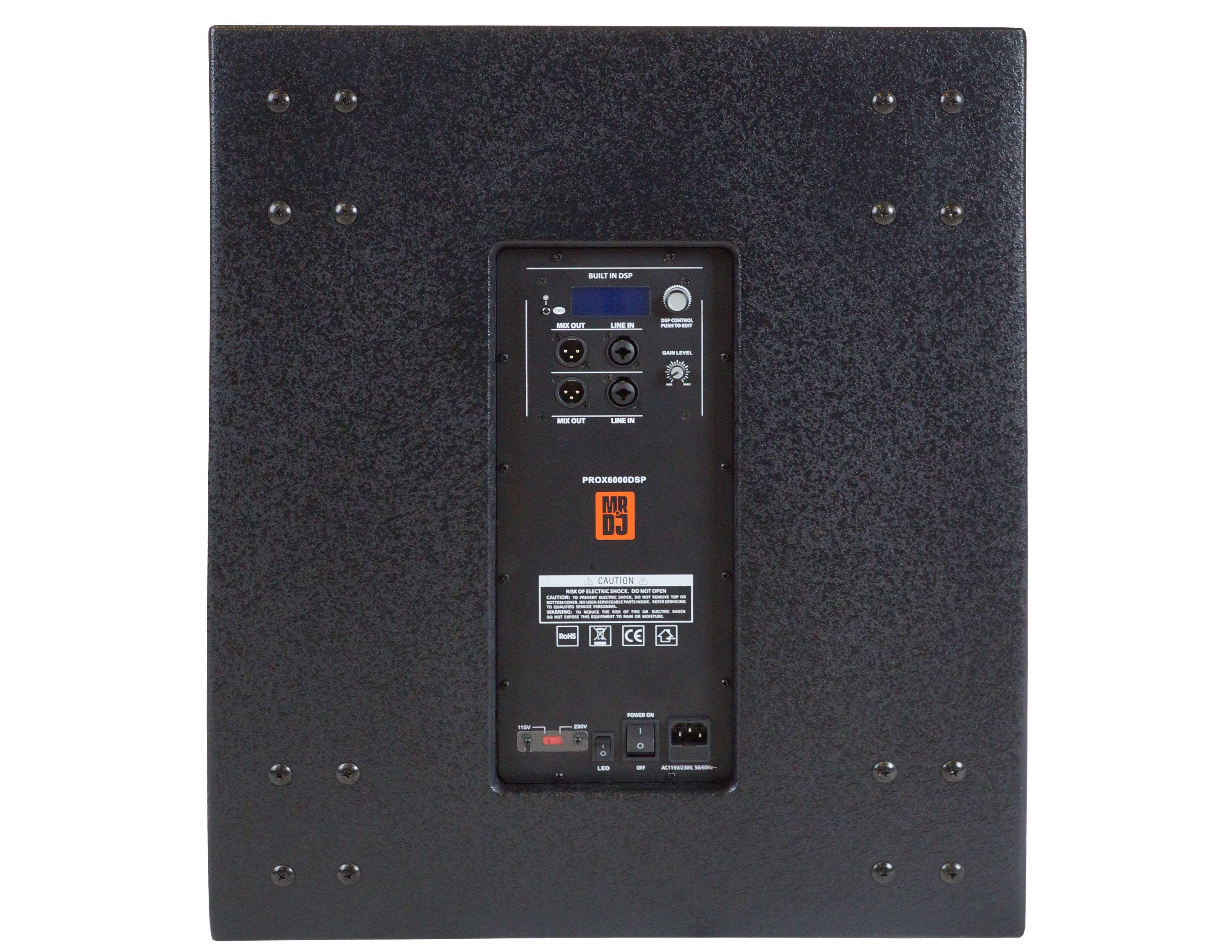 MR DJ 6000W 18 Inch Active Subwoofer with DSP Control – Mr Dj USA