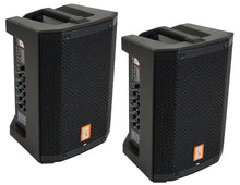 Load image into Gallery viewer, 2 MR DJ PROX8PA PRO Battery Powered Active Portable PA Speaker All-in-One Array System
