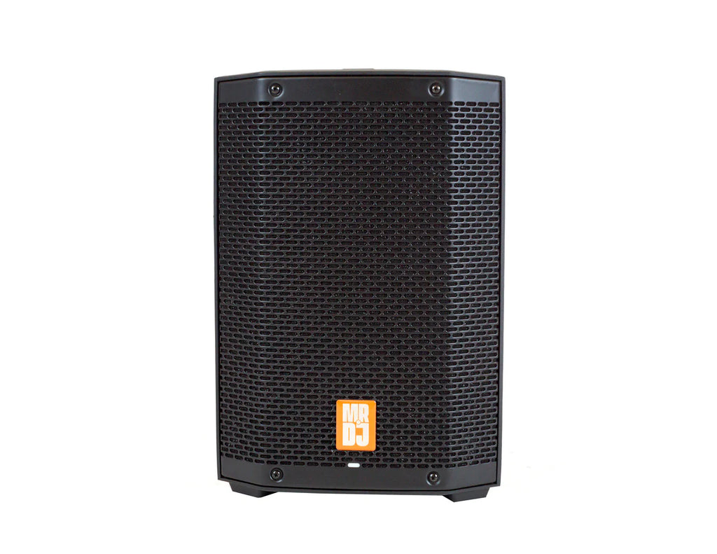 2 MR DJ PROX8PA PRO Battery Powered Active Portable PA Speaker All-in-One Array System