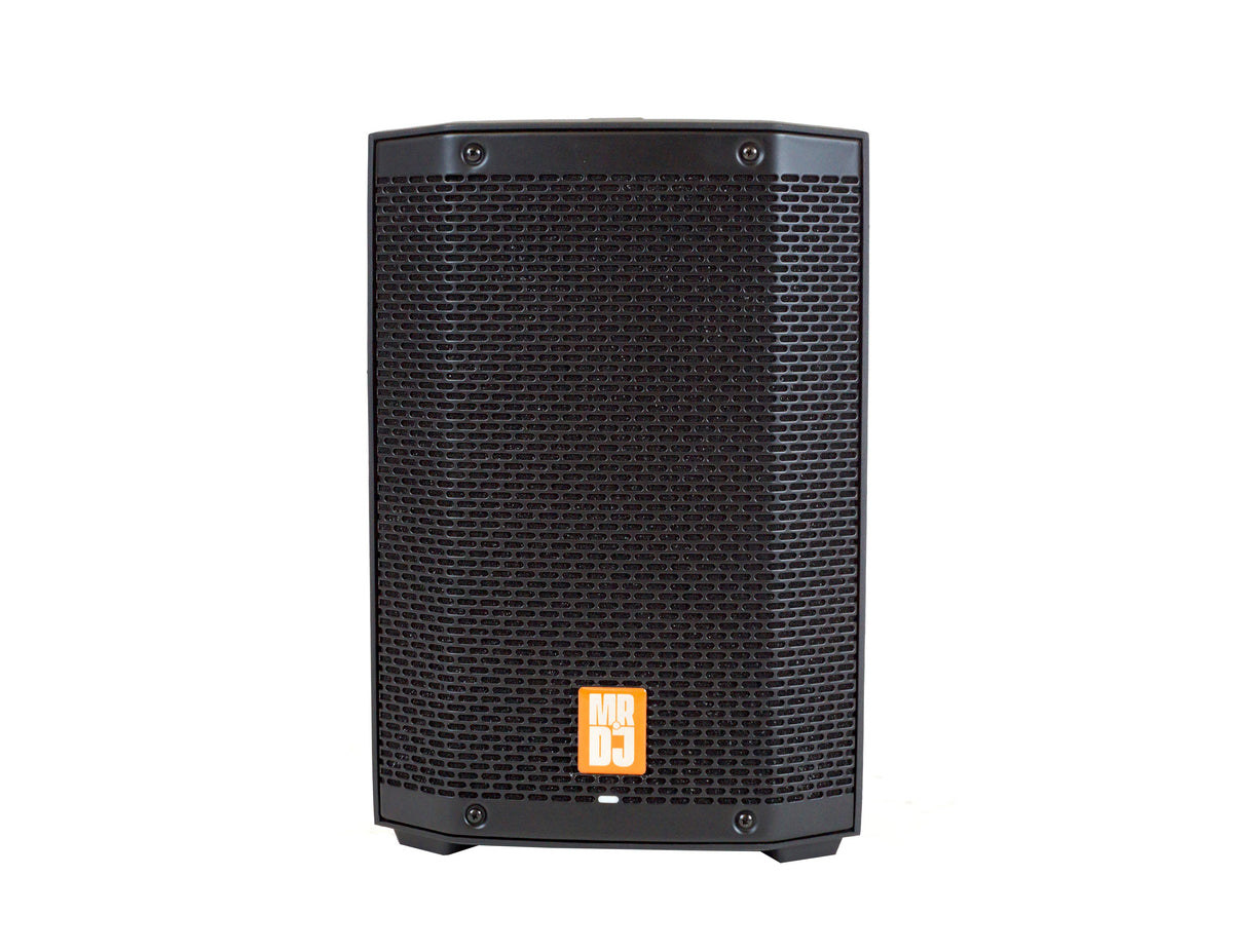 MR DJ PROX8PA PRO Battery Powered Active Portable PA Speaker All-in-One + Stand