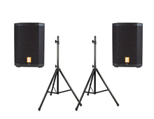 Load image into Gallery viewer, 2 MR DJ PROX8PA PRO Battery Powered Active Portable PA Speaker All-in-One + Stand