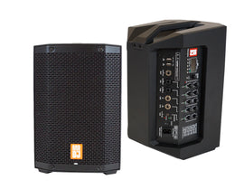 MR DJ PROX8PA PRO Battery Powered Active Portable PA Speaker All-in-One Array System
