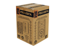 Load image into Gallery viewer, 2 MR DJ PROX8PA PRO Battery Powered Active Portable PA Speaker All-in-One Array System
