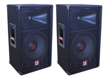 Load image into Gallery viewer, 2 MR DJ PSS-1200 Single 12" Passive 1200 Watts 2-Way DJ/PA PRO Audio Loudspeaker
