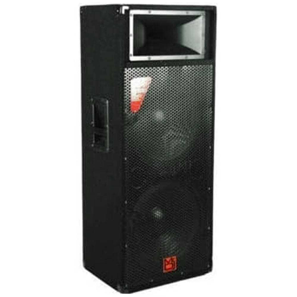 MR DJ PSD3000 Double 15" Passive 3000 Watts 3-Way DJ/PA PRO Audio Loudspeaker