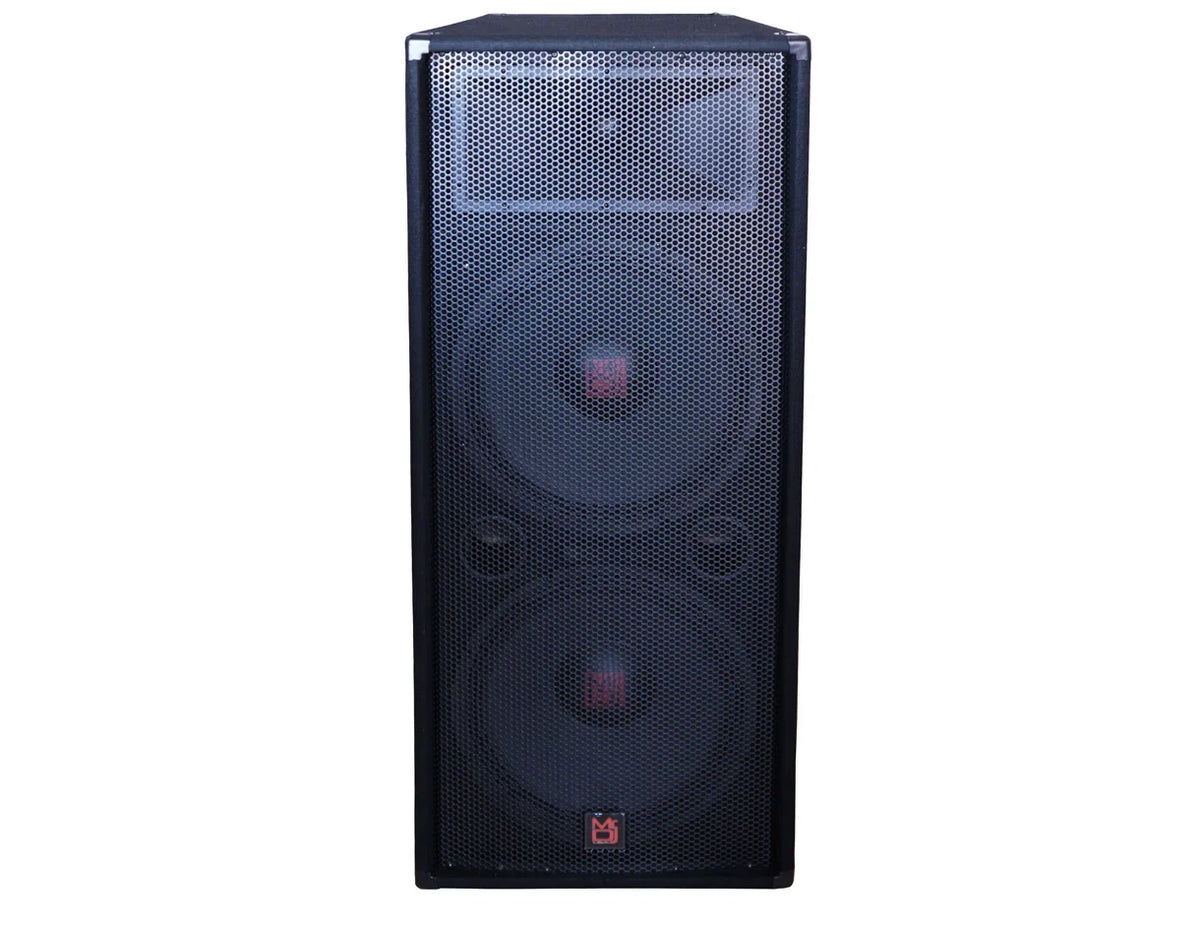 MR DJ PSD3000 Double 15" Passive 3000 Watts 3-Way DJ/PA PRO Audio Loudspeaker