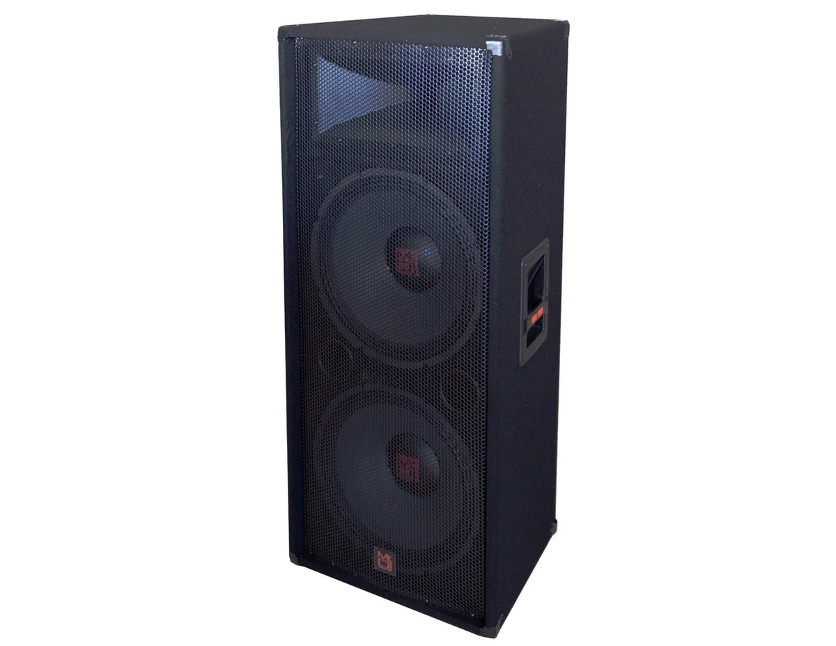 MR DJ PSD3000 Double 15" Passive 3000 Watts 3-Way DJ/PA PRO Audio Loudspeaker