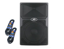 Load image into Gallery viewer, Peavey PVXP15 DSP Bluetooth 15" 980W Powered Speaker 1.4" Driver+ 2 XLR Cable