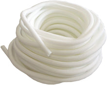 Load image into Gallery viewer, Absolute SLT14WH 100' 1/4" 6.35mm White Split Wire Loom Conduit Tubing Sleeve Tube