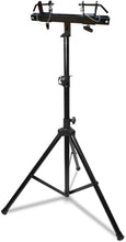 Load image into Gallery viewer, MR DJ Universal Black Pro Lighting 7' Tripod Light Stand &amp; Square Truss T-Bar Adapter