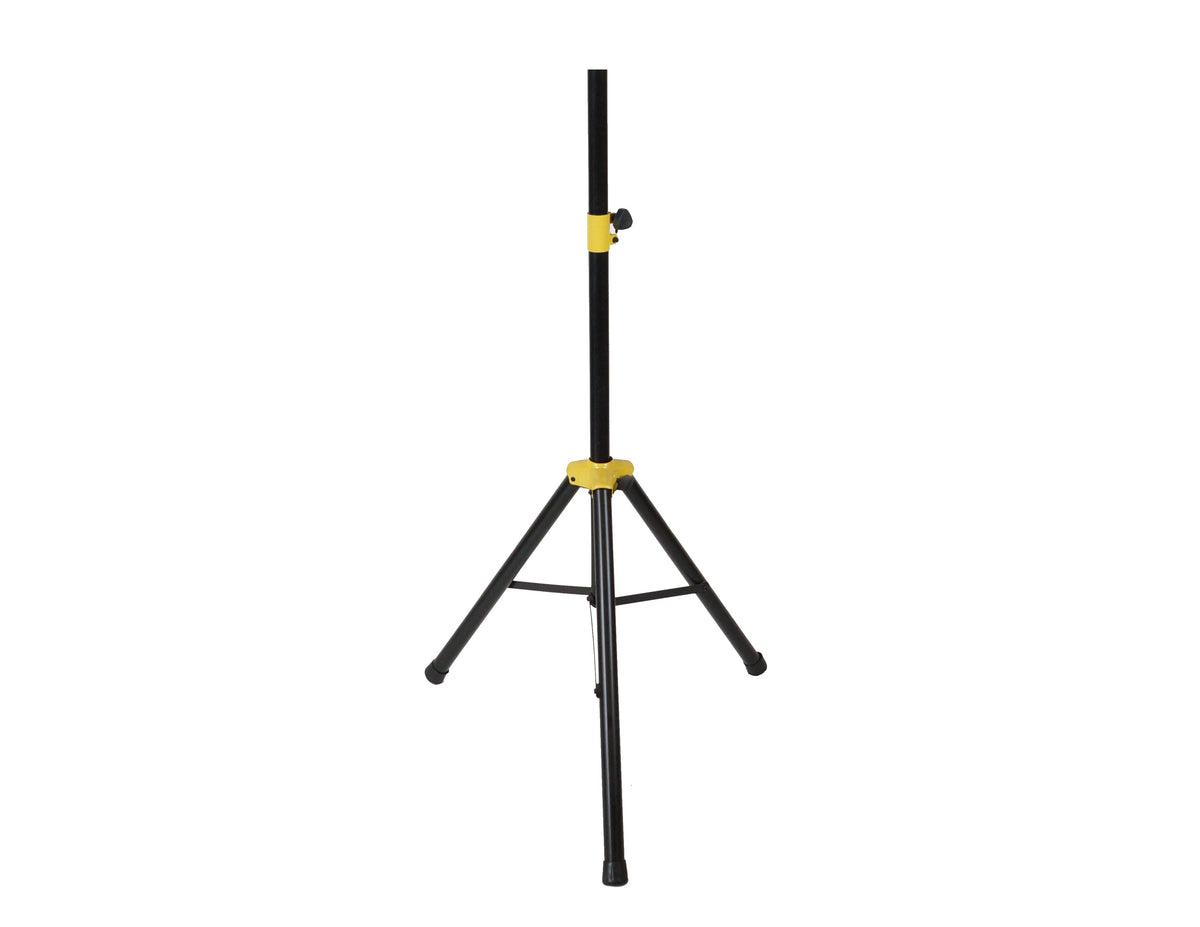 MR DJ STSPLI-SS350Y Adjustable T-Bar Stage Lighting Extension with Speaker Stand