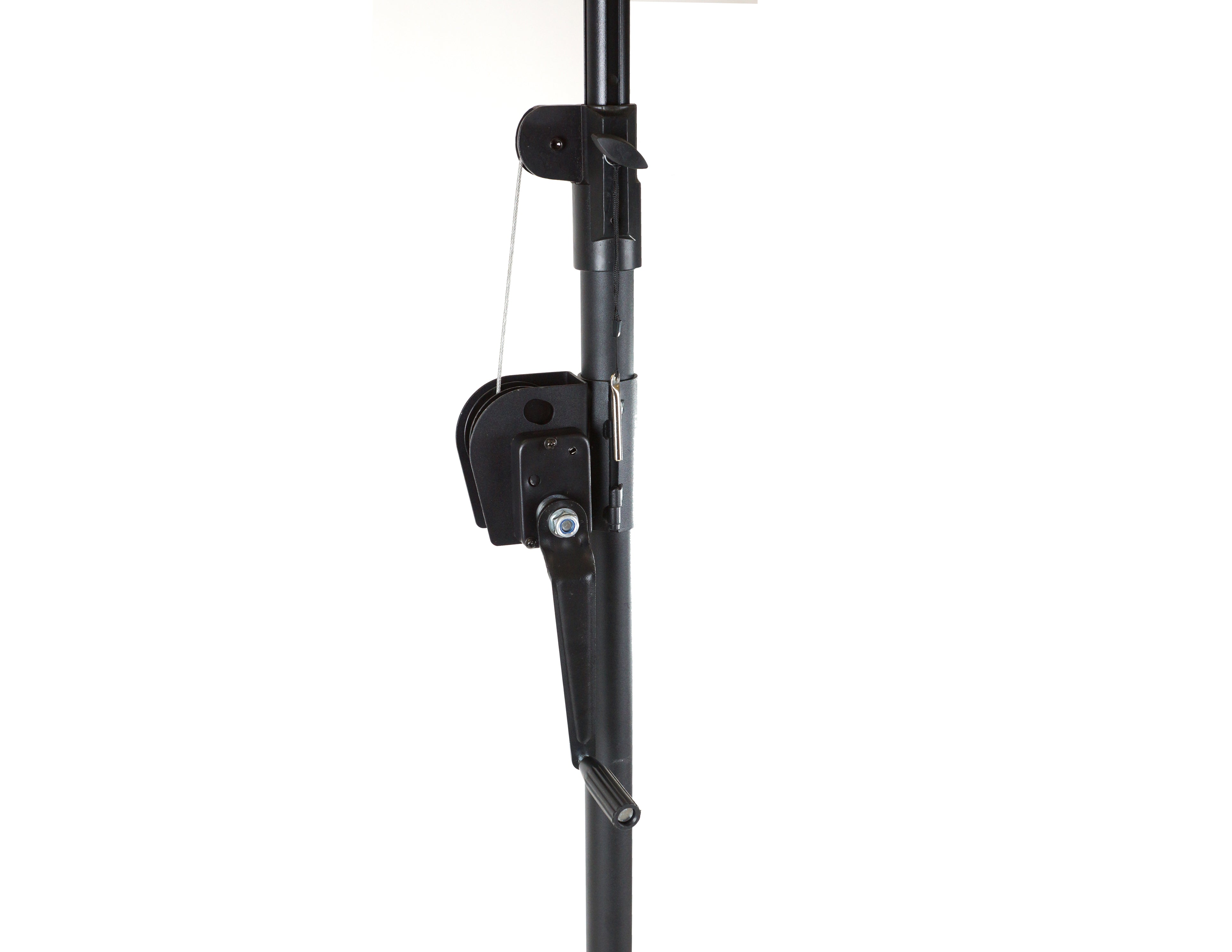 MR DJ ST150 10Ft Light Stand Stage Lighting Truss Hand Crank Up + 6" T-Bar Truss Adapter
